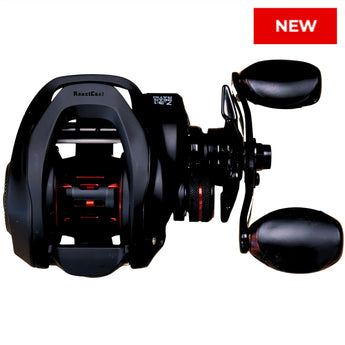 Reaction Tackle Baitcasting Fishing Reel – ReactCast Edition- High-Speed 7.3:1 Gear Ratio - NEW - Gio's Outdoors