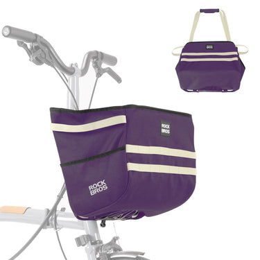 ROCKBROS Folding Bike Handlebar Bag Basket Bag - W016 - Gio's Outdoors -ROCKBROSUSA