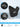 ROCKBROS Half Balaclava Mask Winter Thermal Half Mask Black Beige - Gio's Outdoors -ROCKBROSUSA