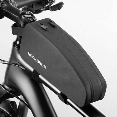 ROCKBROS Double Zipper Top Tube Bag Frame Fitted Bike Bag Front Frame Bag - Gio's Outdoors -ROCKBROSUSA