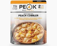 Peak Refuel Peach Cobbler - Gio's Outdoors