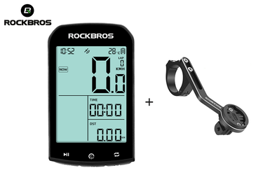 ROCKBROS Wireless Bike Computer - ANT+ Bluetooth, Multi-GPS, Waterproof - Gio's Outdoors -ROCKBROSUSA
