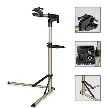 ROCKBROS Adjustable Aluminium Alloy Bike Repair Stand - 60 lb Capacity - Gio's Outdoors -ROCKBROSUSA