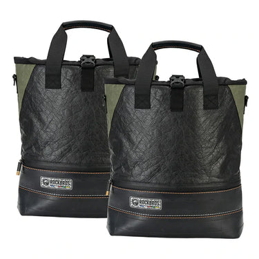 Sustainable Eco-Friendly Recycled Tire 12L Waterproof Bike Panniers ROAD TO SKY - Gio's Outdoors -ROCKBROSUSA