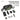 Sustainable Eco-Friendly Recycled Tire Bike Handlebar Bag 2.5L ROAD TO SKY - Gio's Outdoors -ROCKBROSUSA