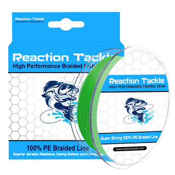 Reaction Tackle 9 Strand Braided Fishing Line - Gio's Outdoors