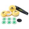 18-Pcs Bike Tire Patch Kit, Glueless Tube Repair with Tyre Levers 6-Pack - Gio's Outdoors -ROCKBROSUSA